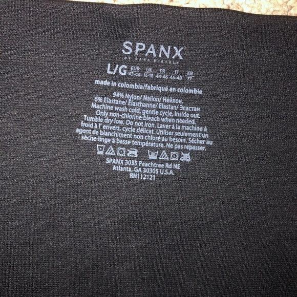 SPANX Look At Me Now Seamless Leggings Size Large - Picture 10 of 10